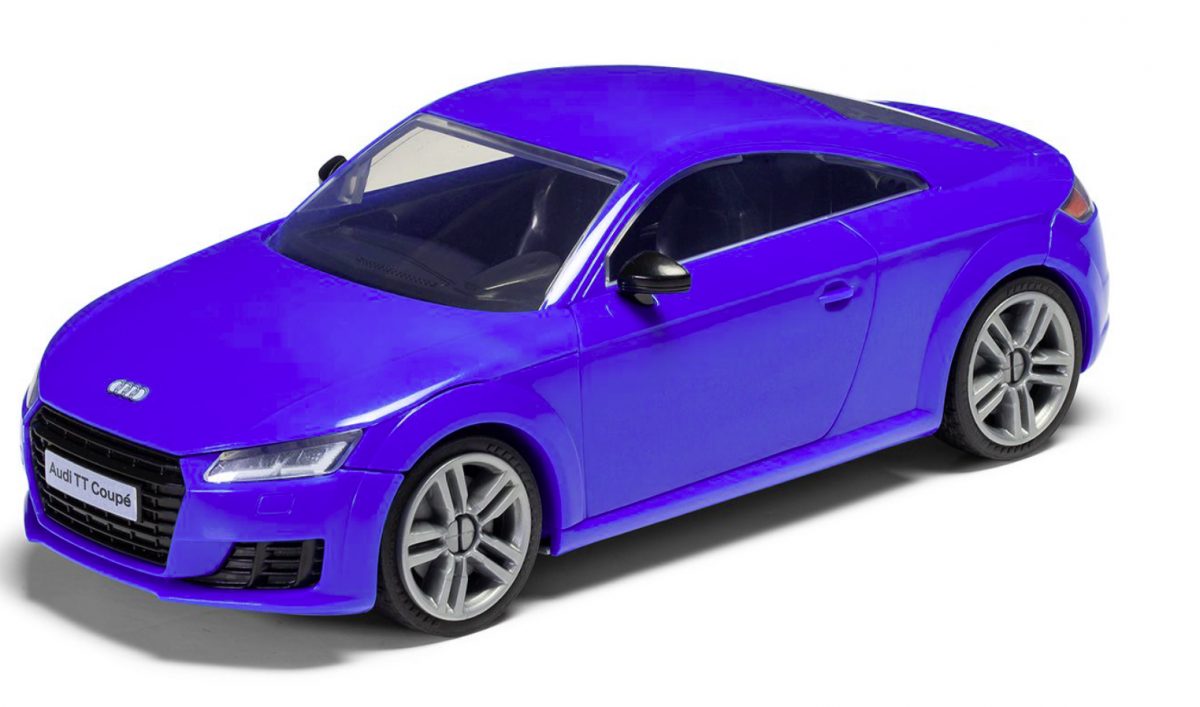 Airfix 6054 QUICKBUILD Audi TT Coupe - Blue – zdjęcie 4