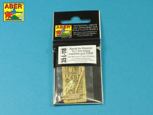 Aber 35L-118 Barrel for Russian 12,7mm heavy machine gun DShK, after WWII version (T-54/55; BTR-60APC) 1/35 – zdjęcie 19