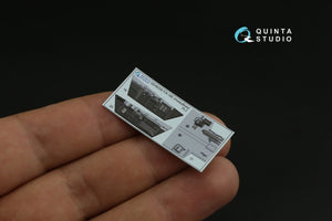 Quinta Studio QD48259 F/A-18E 3D-Printed &amp;amp; colored Interior on decal paper (HobbyBoss) 1/48 – image 5