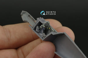 Quinta Studio QD72009 Bf 109E 3D-Printed &amp;amp; colored Interior on decal paper (Special Hobby) 1/72 – image 4