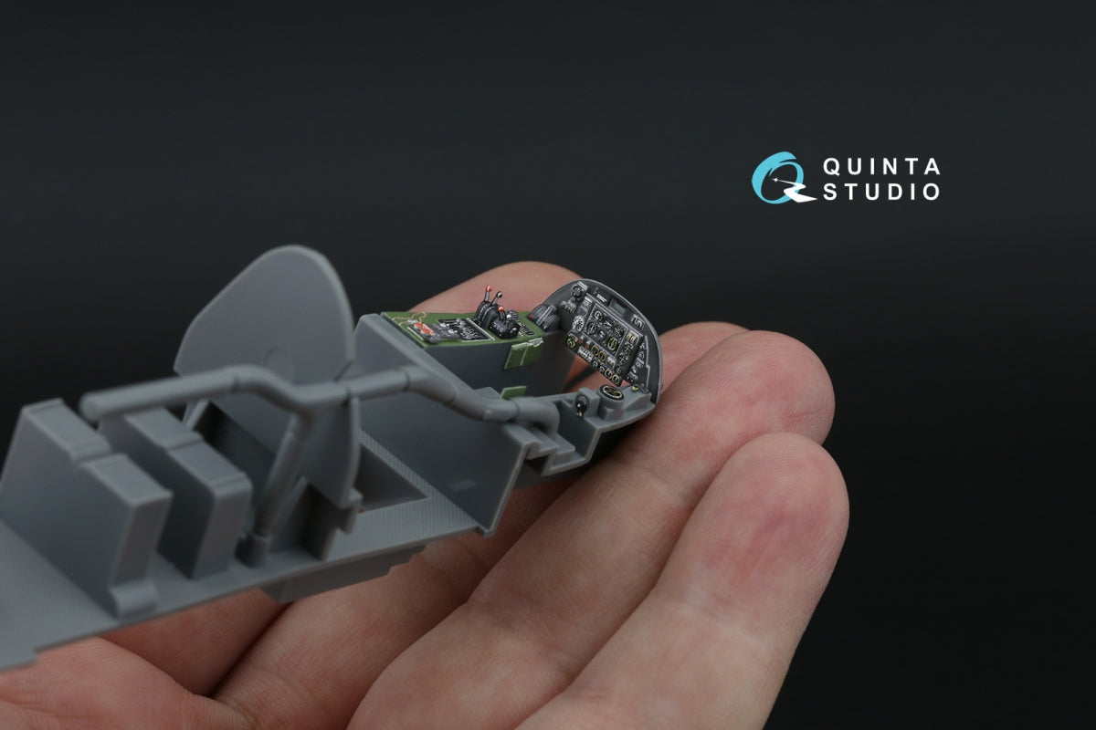 Quinta Studio QD+48554 Bristol Beaufighter Mk.VI 3D-Printed &amp;amp; coloured Interior on decal paper (Tamiya) (with 3D-printed resin parts) 1/48 – zdjęcie 14