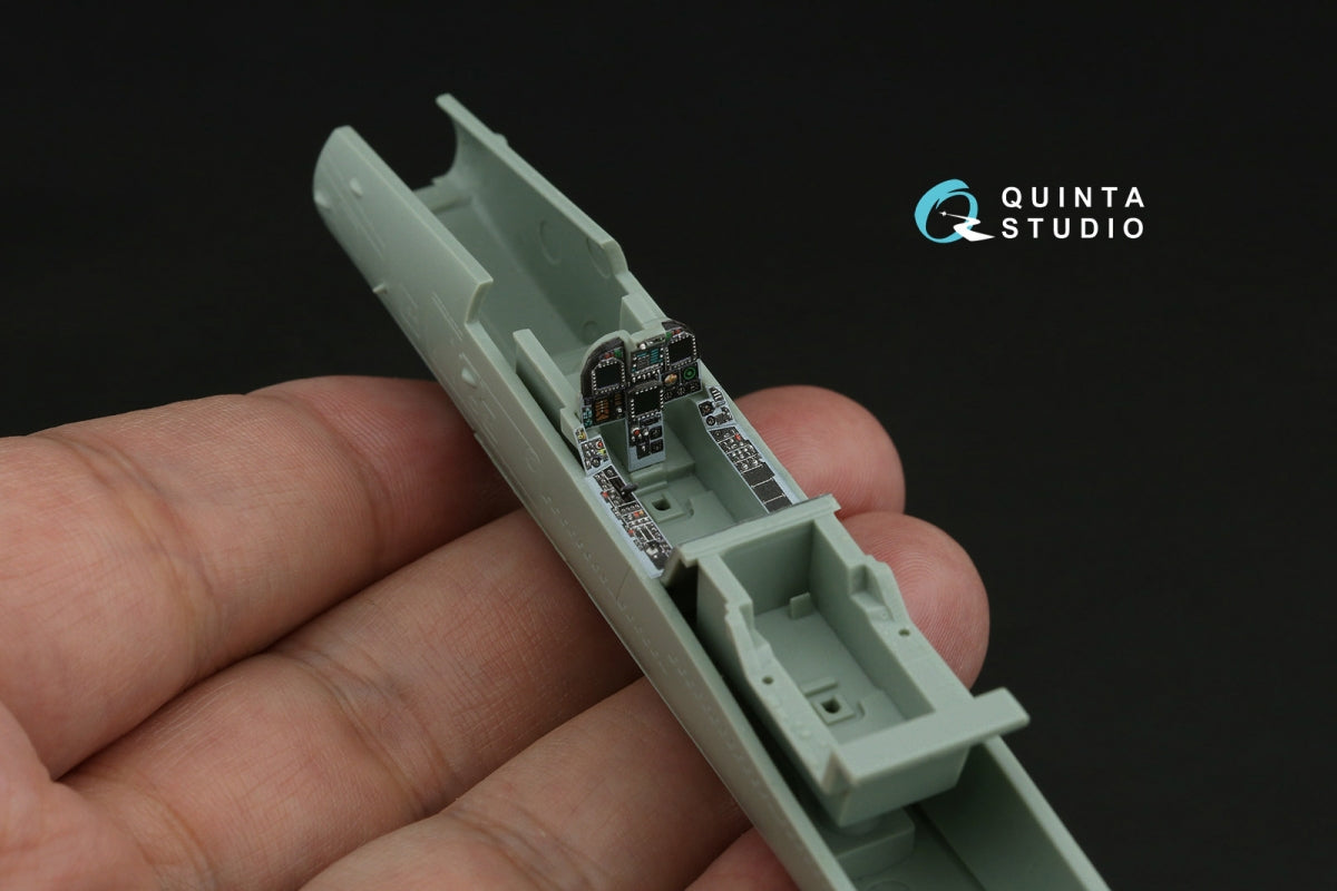 Quinta Studio QD72077 F/A-18C late 3D-Printed &amp;amp; coloured Interior on decal paper (Academy) 1/72 – zdjęcie 7