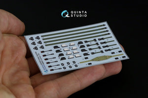 Quinta Studio QR35003 HUMVEE family belts, 3D-Printed &amp;amp; colored on decal paper (all kits) 1/35 – image 10