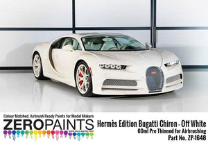 Zero Paints 1648 Hermès Edition Bugatti Chiron Off White 60ML – image 3
