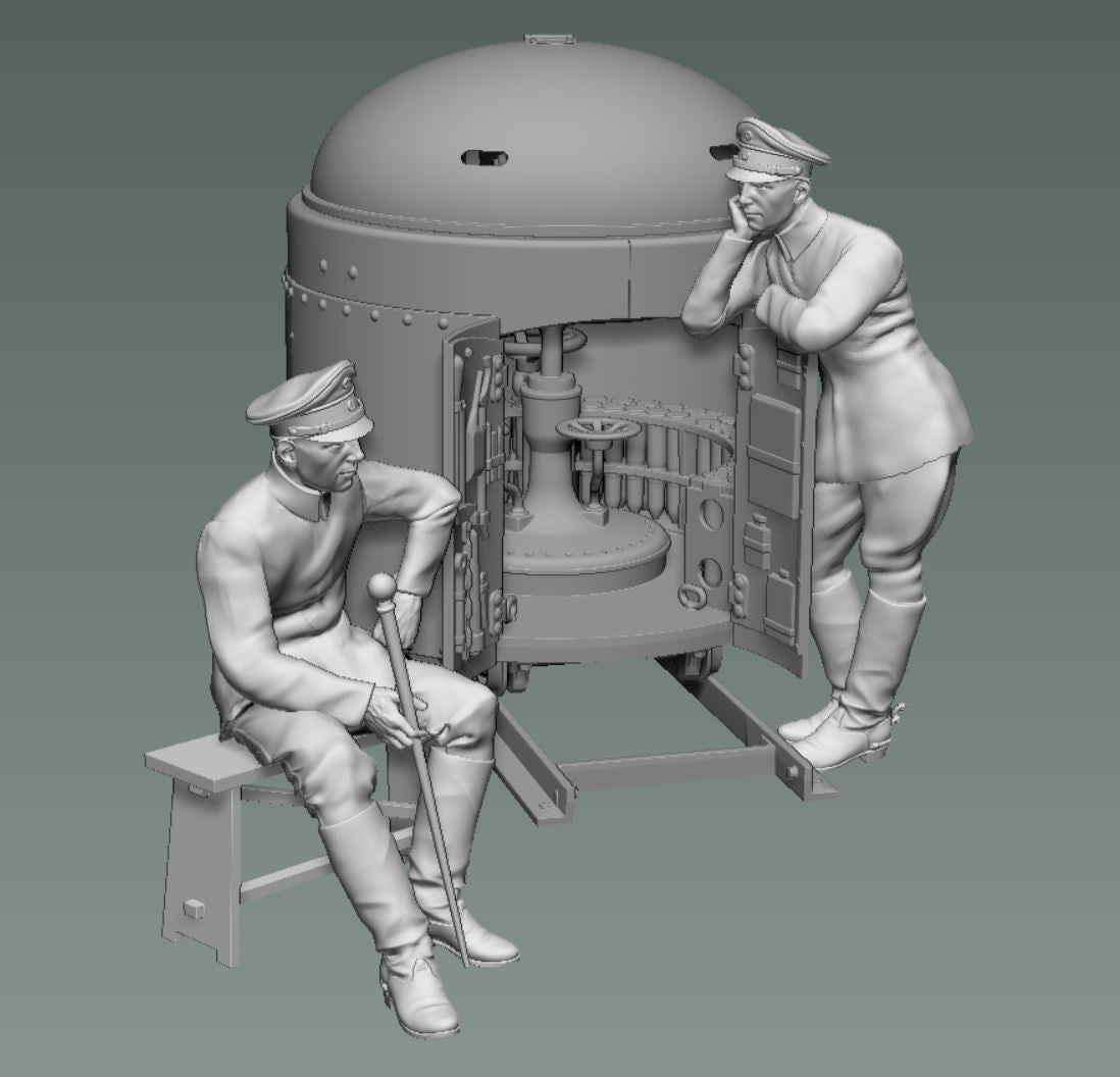 Copper State Models F35-049 Fahrpanzer german leaning crewman 1/35 – image 5