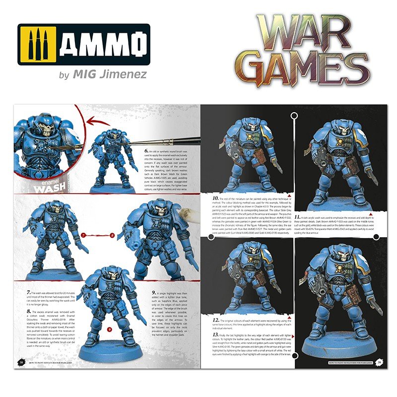 Ammo of Mig 6285 How to Paint Miniatures for Wargames (English) – zdjęcie 6