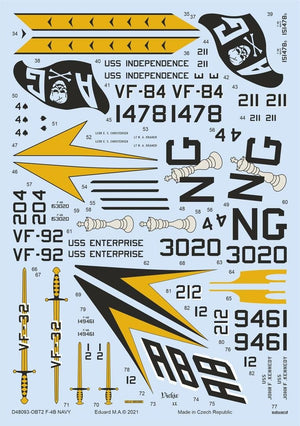 Eduard D48093 F-4B NAVY TAMIYA 1/48 – zdjęcie 2