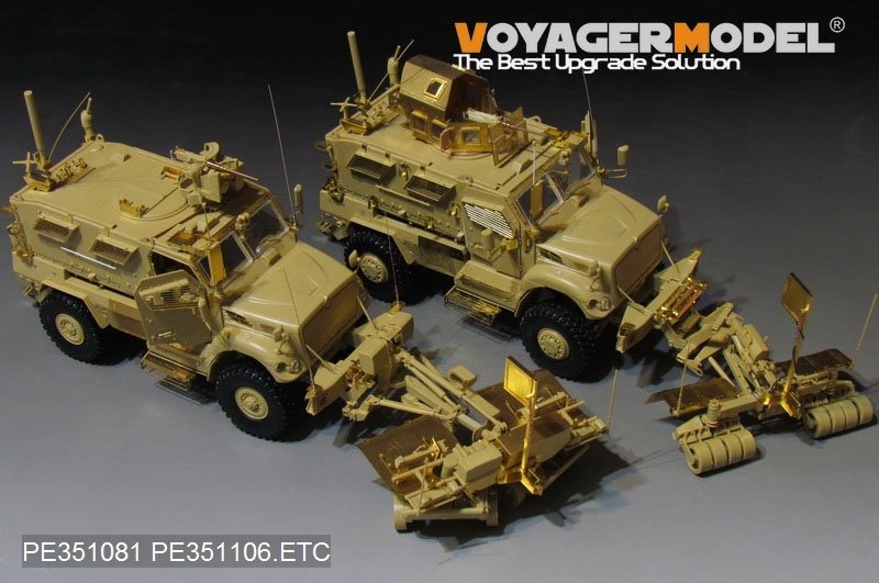 Voyager Model PE351106 Modern US M1235 MAXXPRO Dash DXM w/Spark II Mine Roller Upgrade Set (For PANDA HOBBY PH35044) 1/35 – image 4