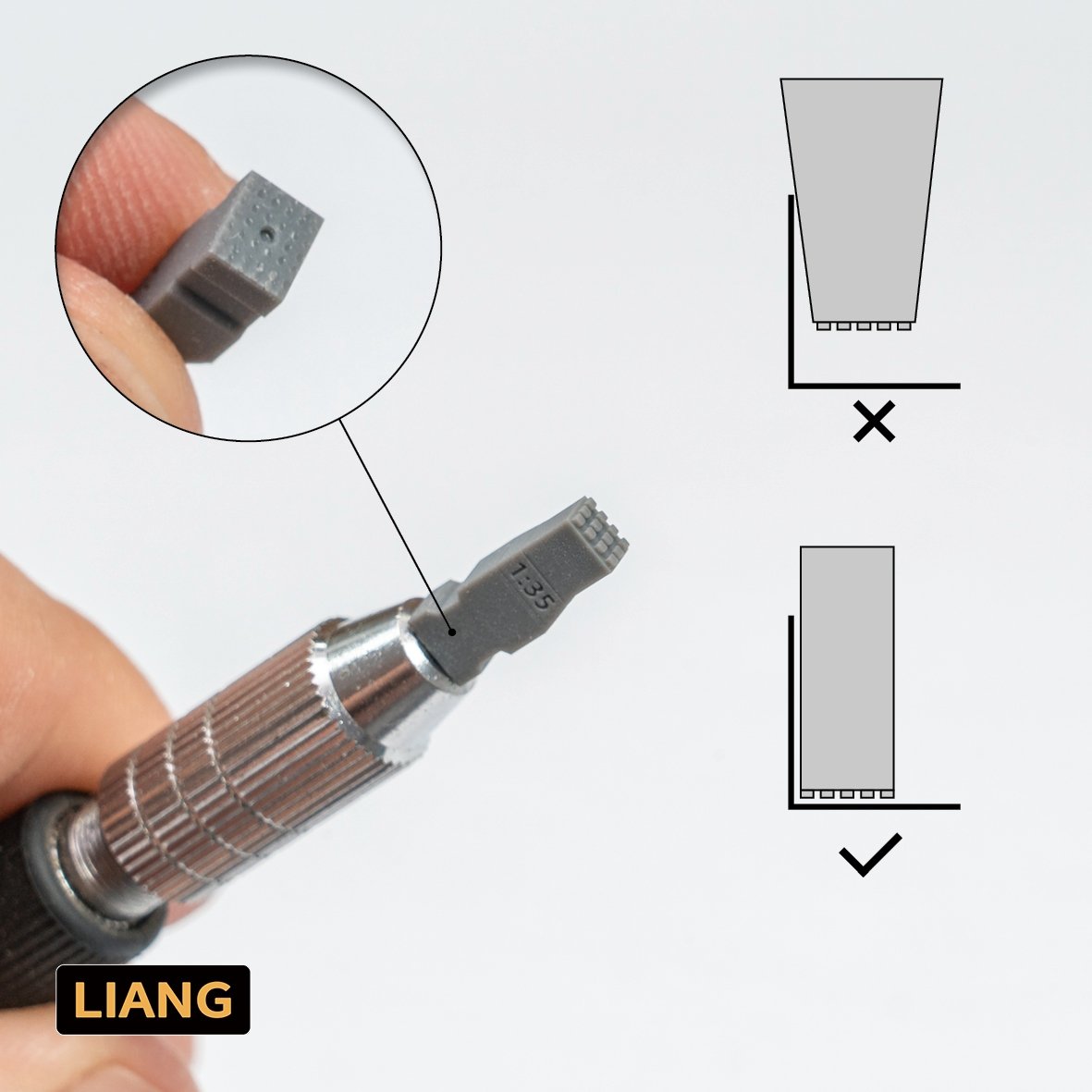 Liang 0229A Tools for Zimmerit Coat – zdjęcie 5