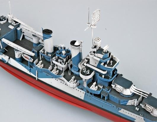 Trumpeter 05310 USS San Francisco CA-38 (1944) 1/350 – zdjęcie 4
