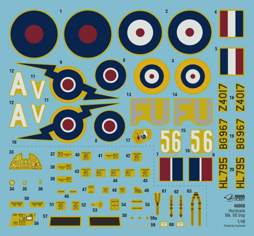 Arma Hobby 40008 Hurricane Mk IIb trop 1/48 – zdjęcie 6