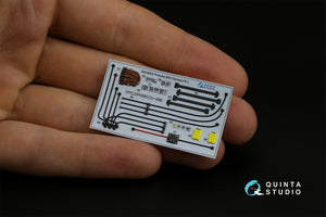 Quinta Studio QD24003 Porsche 959 3D-Printed &amp;amp; colored Interior on decal paper (Tamiya) 1/24 – image 7