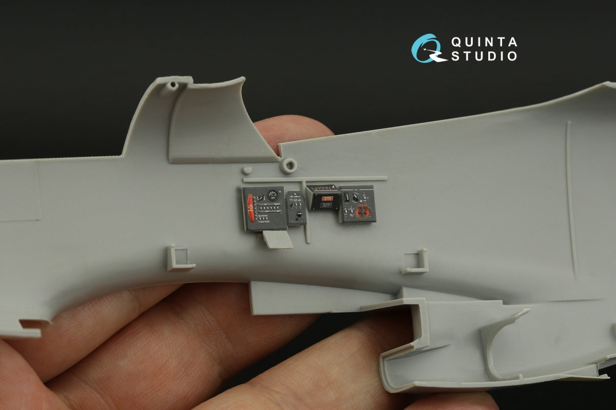 Quinta Studio QDS-32144 P-51D Mustang 3D-Printed &amp;amp; coloured Interior on decal paper (Trumpeter) (Small version) 1/32 – zdjęcie 5