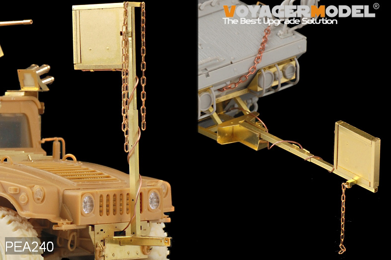 Voyager Model PEA240 Modern USMC Rhino Anti IED Device (2 sets) (GP) 1/35 – zdjęcie 2