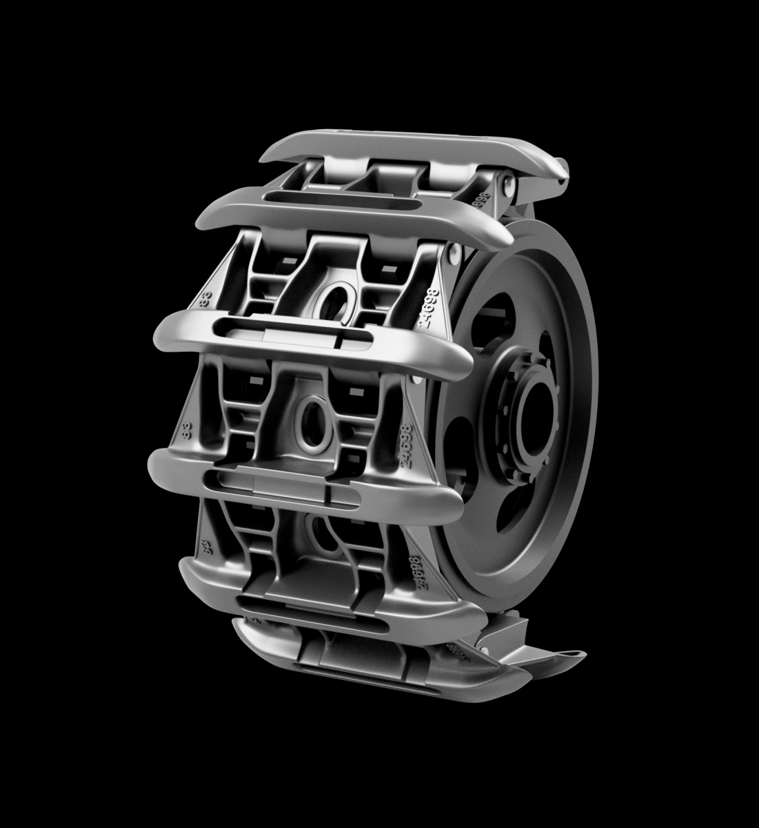Panzer Art TR35-033 Mk IV Churchill late track &amp;amp; Idler wheels 1/35 – image 2