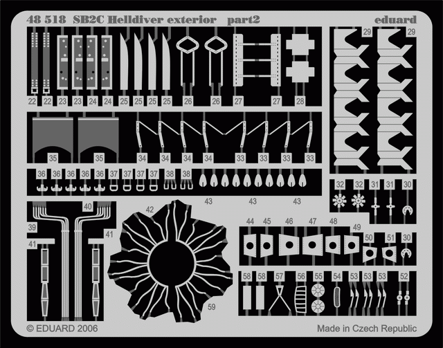 Eduard BIG4870 SB2C-4 1/48 MONOGRAM, REVELL – image 5