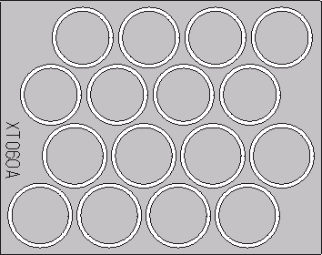 Eduard XT060 King Tiger wheel mask 1/35 TAMIYA – image 2