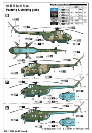 Trumpeter 05817 Mi-4A Hound 1/48 – zdjęcie 5