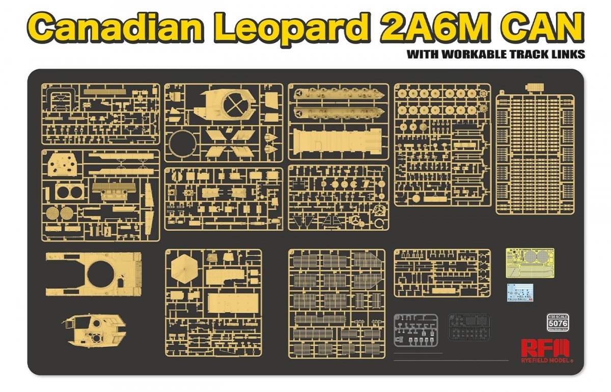 Rye Field Model 5076 Canadian Leopard 2A6M CAN 1/35 – zdjęcie 2