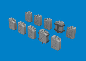 Eduard 635040 WWII German Jerry Cans PRINT 1/35