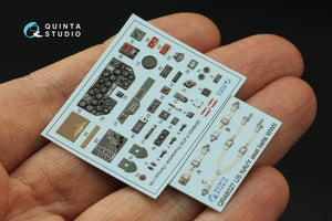 Quinta Studio QD48422 P-47M Thunderbolt 3D-Printed colored Interior on decal paper (Tamiya) 1/48 – image 2