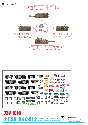 Star Decals 72-A1015 RMASG Centaurs in Normandy 1/72 – zdjęcie 2