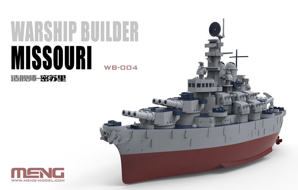 Meng Model WB-004 Warship builder Missouri – image 2