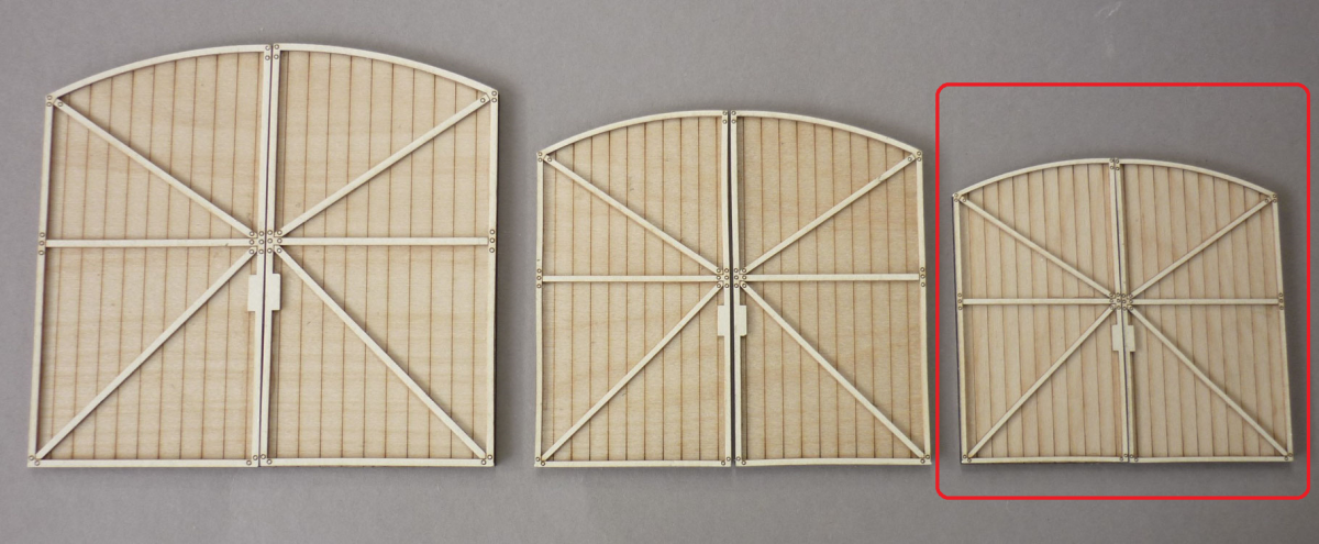 RT-Diorama 35935 Barn doors - small 1/35 – zdjęcie 2