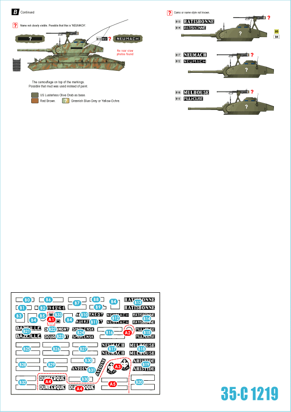Star Decals 35-C1219 Indochine 4. M24 Chaffee / Bison 1/35 – zdjęcie 2