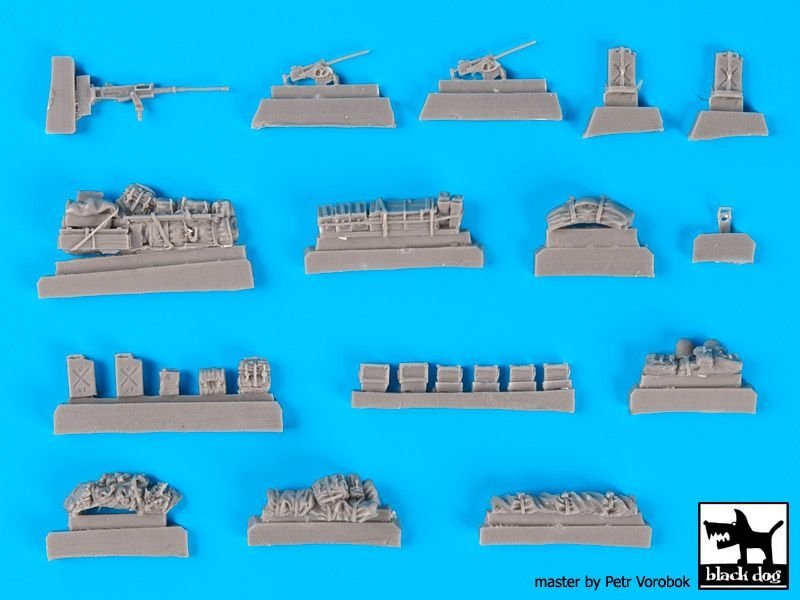 Black Dog T72074 M 3 Scout car accessories set for Italeri 1/72 – immagine 6