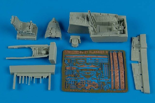 Aires 7249 Su-27 Flanker B cockpit set 1/72 HASEGAWA