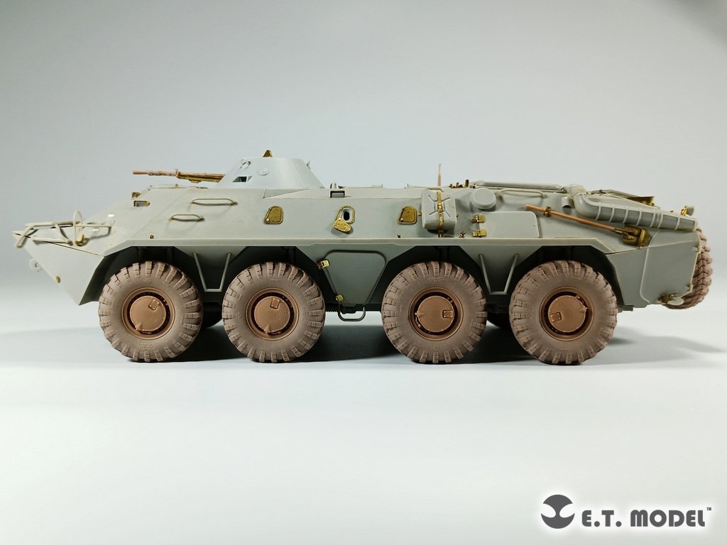 E.T. Model P35-128 Russian BTR-70 APC Sagged Wheels for Trumpeter kit 1/35 – zdjęcie 8