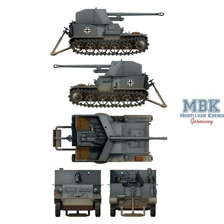 Das Werk DW35017 Pz.Sfl. Ia - 5cm Pak 38 auf gp. Mun Schlepper 1/35 – image 4