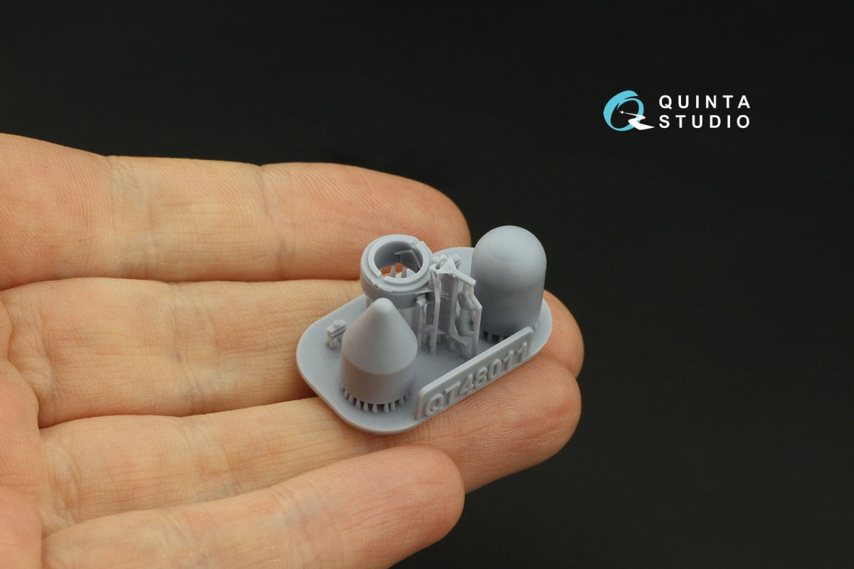 Quinta Studio QT48011 AN/APS-4 Radar Pod (All kits) 1/48 – zdjęcie 3