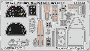 Eduard 49674 Spitfire MK. IXc late Weekend 1/48 EDUARD