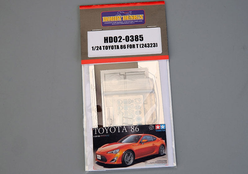 Hobby Design HD02-0385 Toyota 86 / GT86 / FRS Detail up Parts for Tamiya 1/24 – zdjęcie 2