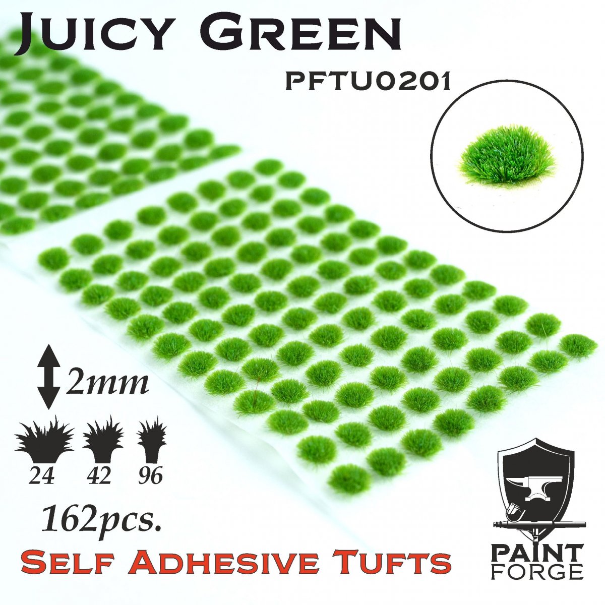 Paint Forge PFTU0201 Tufts: Juicy Field 2mm