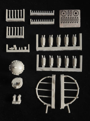 Copper State Models E32-006 Anzani 10 cyl 110hp 1/32 – zdjęcie 2