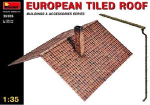 MiniArt 35555 EUROPEAN TILED ROOF 1/35