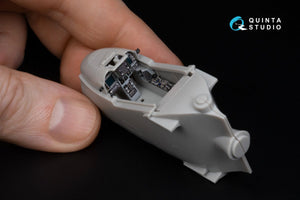 Quinta Studio QDS-48309 AV-8B Late 3D-Printed &amp;amp; coloured Interior on decal paper (Hasegawa) (Small version) 1/48 – zdjęcie 8