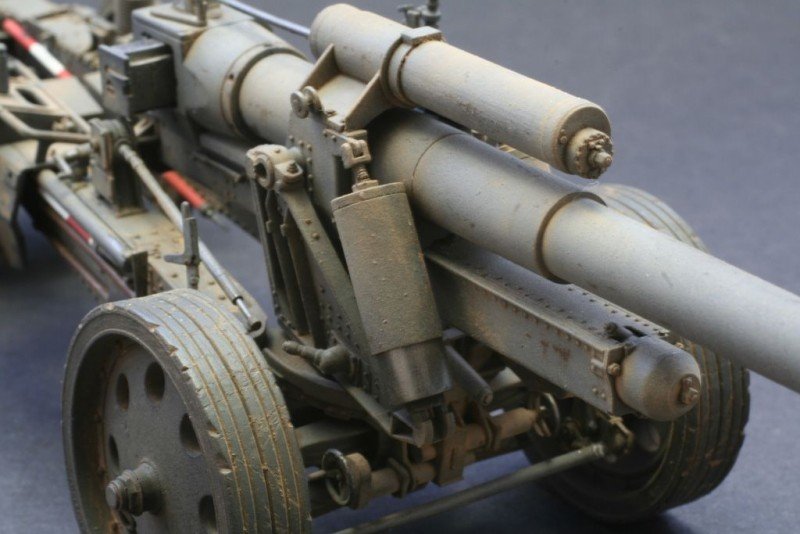 Dragon 6392 German sFH 18 Howitzer w/Limber 1/35 – zdjęcie 6