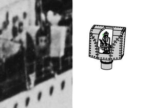Master SM-350-118 Uzbrojenie francuskiego lekkiego krążownika Marseillaise - 152mm (9 szt.), 90mm (8 szt.), 13,2mm (8 szt.) lufy z żywicznymi mocowaniami (do modelu Trumpetera) 1/350 – zdjęcie 21