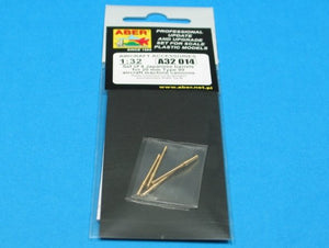 Aber A32014 Set of 4 barrels for Japanese 20 mm Type 99 aircraft machine cannons 1/32 – image 4