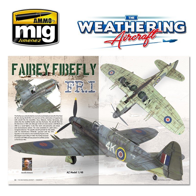 Ammo of Mig Jimenez 5211 The Weathering Aircraft 11 - EMBARKED (English) – zdjęcie 4