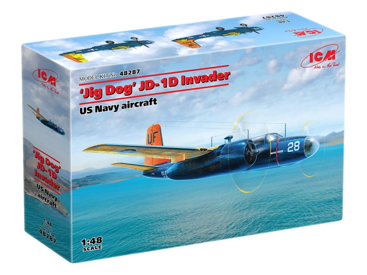 ICM 48287 JD-1D Invader U.S. Navy utility aircraft 1/48 – zdjęcie 2