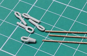 Eureka XXL ER-3566 Towing cable for German Bergepanzer 2 ARV 1/35 – zdjęcie 4