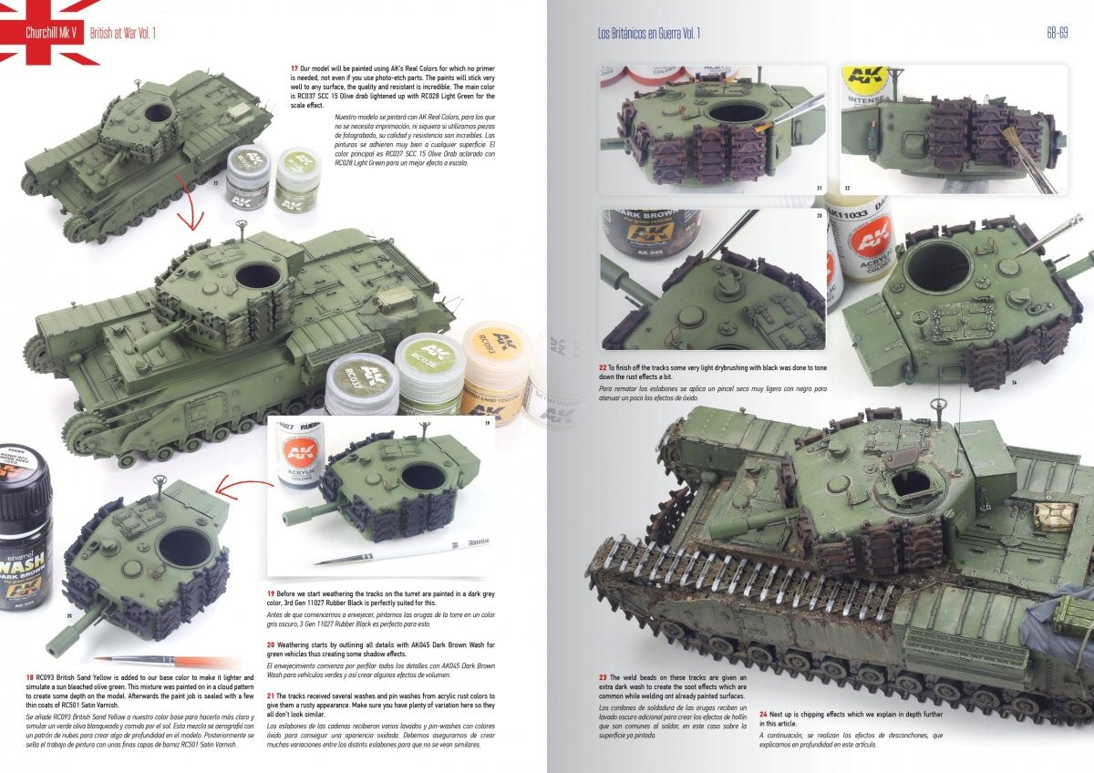 AK Interactive AK 130001 BRITISH AT WAR – LOS BRITÁNICOS EN GUERRA – zdjęcie 5
