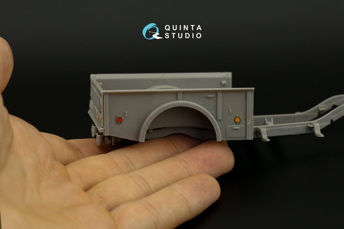 Quinta Studio QD35061 Dodge M37 3D-Printed &amp;amp; colored Interior on decal paper (Roden) 1/35 – image 8