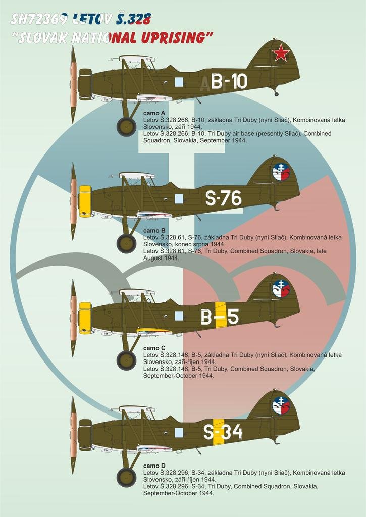 Special Hobby 72369 Letov S.328 Slovak National Uprising 1/72 – image 3