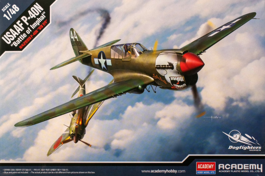 Academy 12341 USAAF P-40N "Battle of Imphal" 1/48